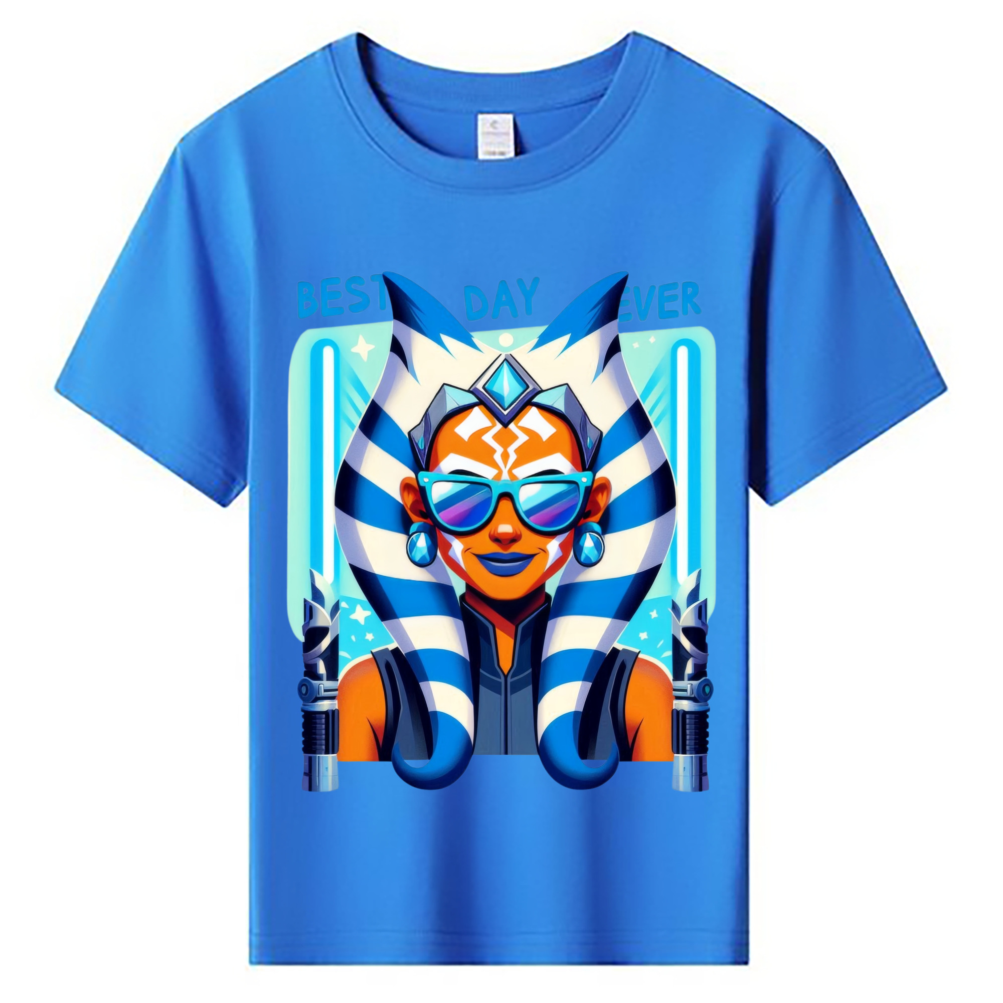 （画像用） スター・ウォーズ Star Wars 綿100％キッズTシャツ（フロントプリント）